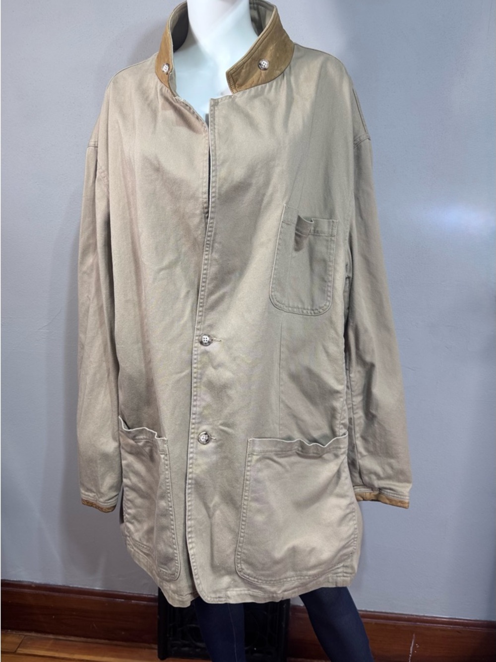 Rare Vintage Hemingway Bush Jacket Willis & Geiger XXL-Tall Never Worn!